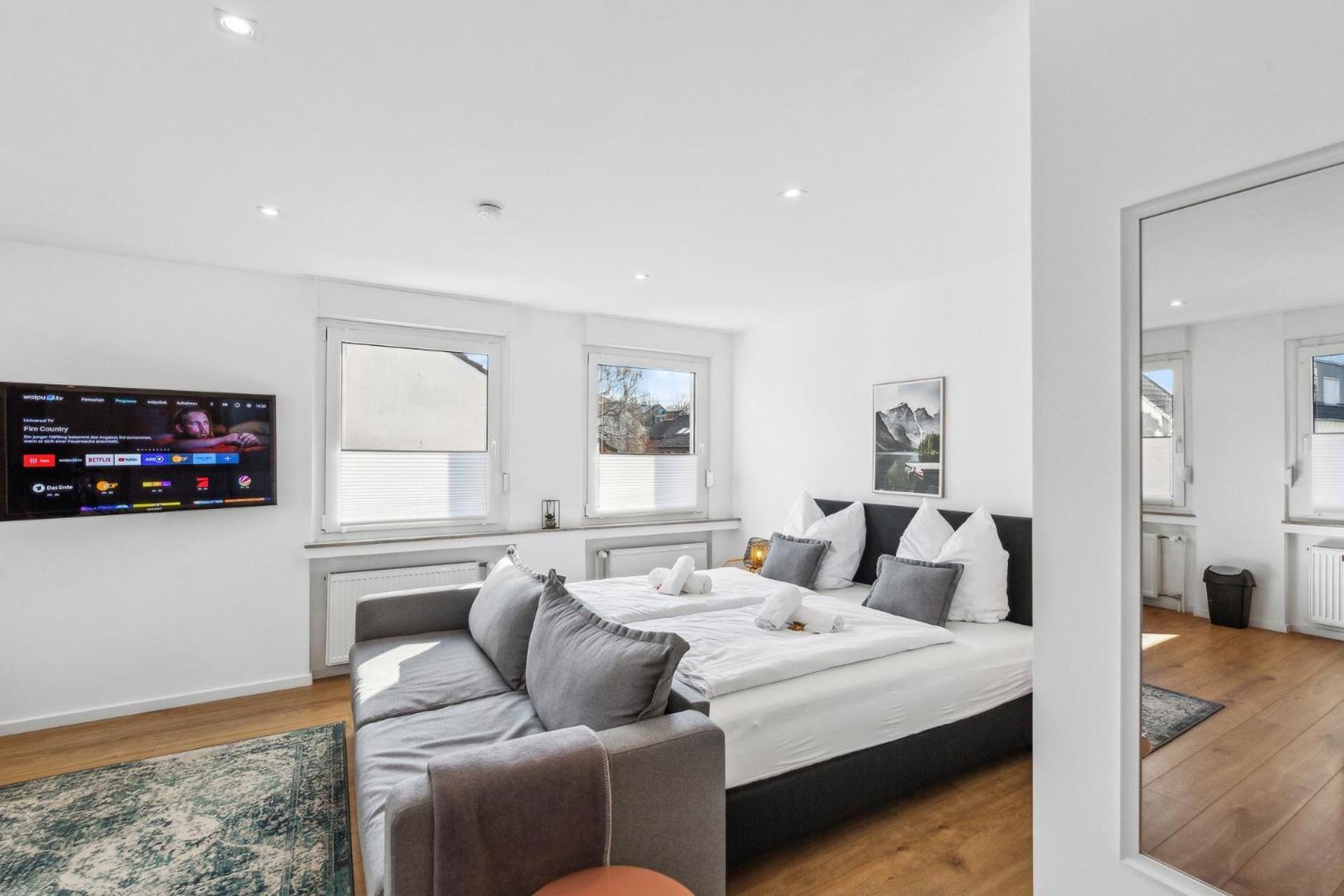 בוכום Citychalet-Uni- Boxspringbett Kueche-Ruhig-Parkplatz מראה חיצוני תמונה